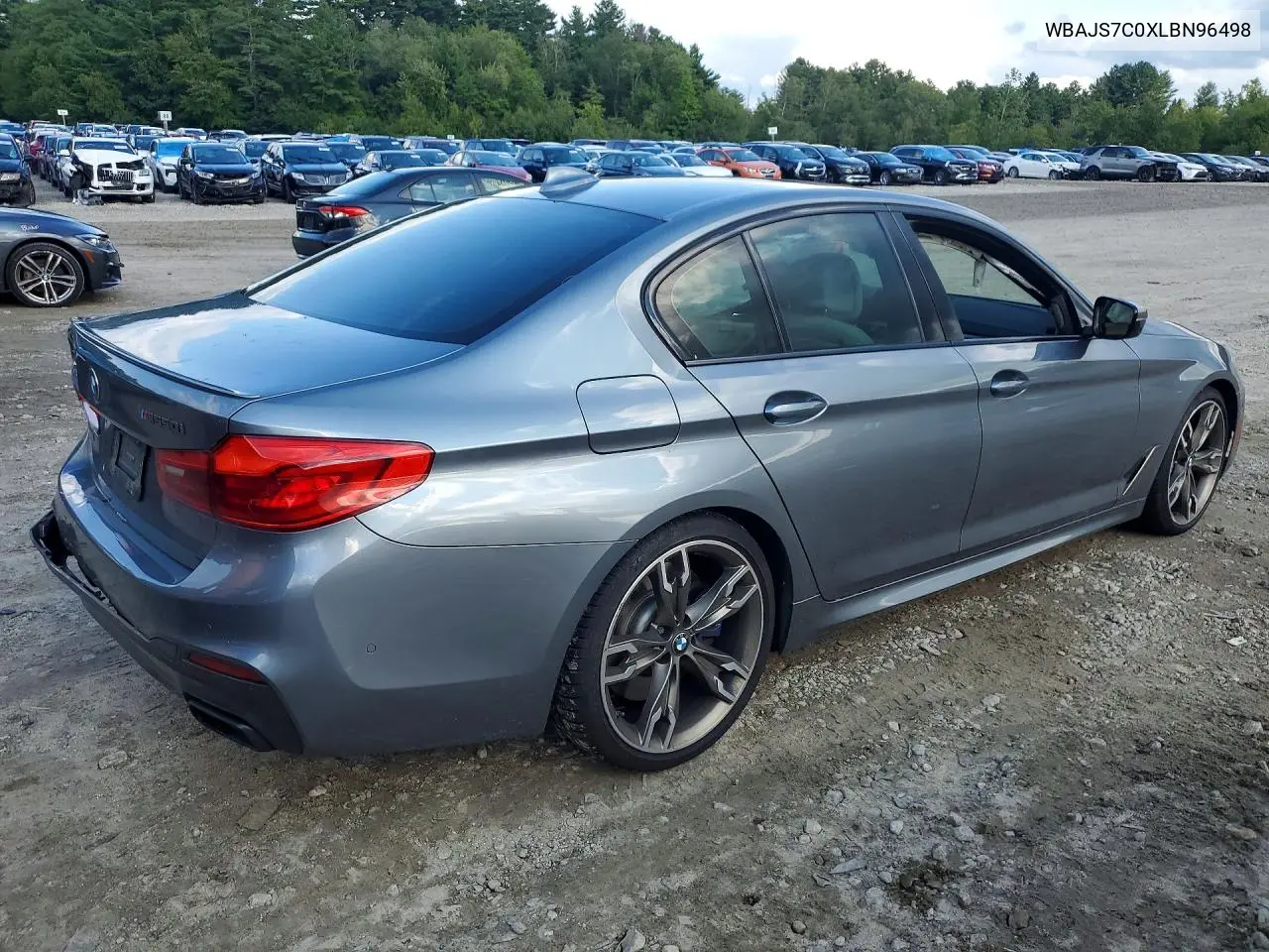 2020 BMW 5ER VIN WBAJS7C0XLBN96498 — фото 3