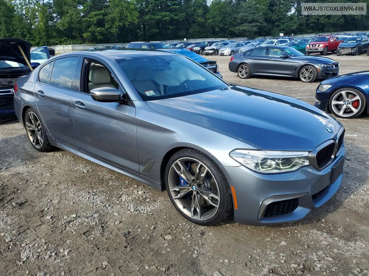 2020 BMW 5ER VIN WBAJS7C0XLBN96498 — фото 4