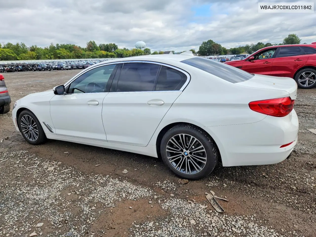 2020 BMW 5ER VIN WBAJR7C0XLCD11842 — фото 2