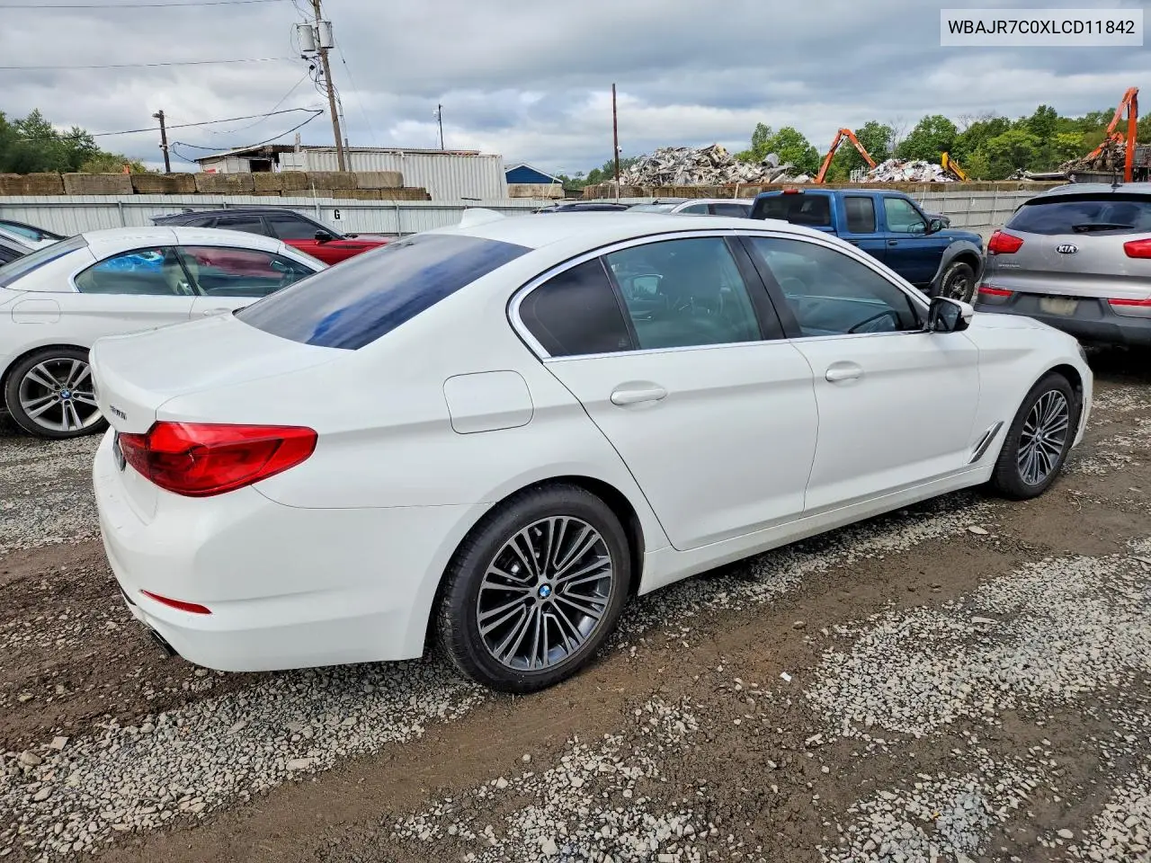 2020 BMW 5ER VIN WBAJR7C0XLCD11842 — фото 3