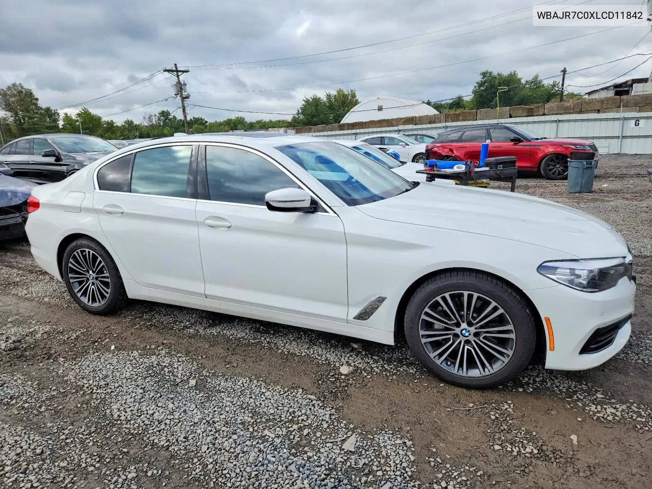 2020 BMW 5ER VIN WBAJR7C0XLCD11842 — фото 4