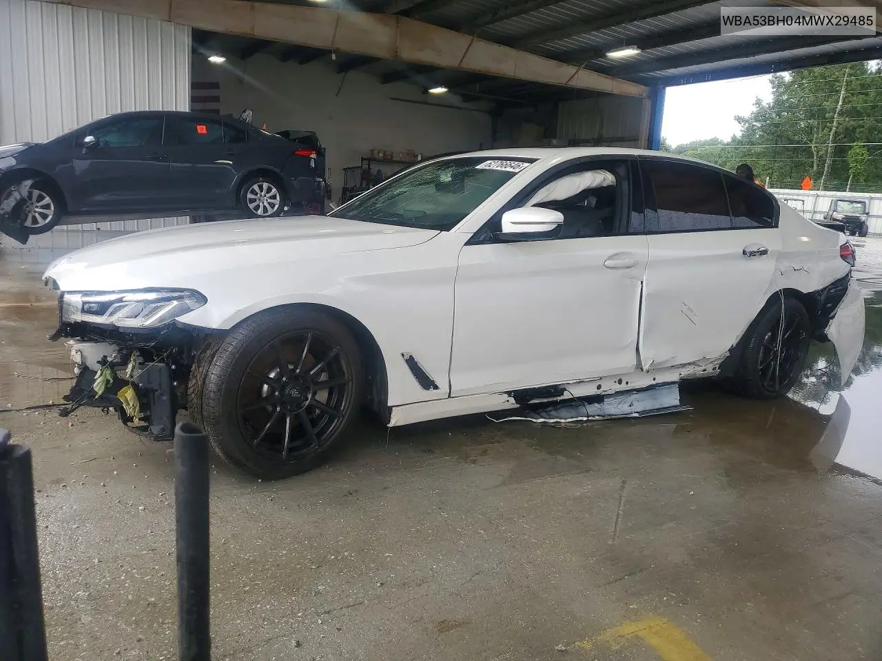 BMW 5ER 2021, VIN WBA53BH04MWX29485