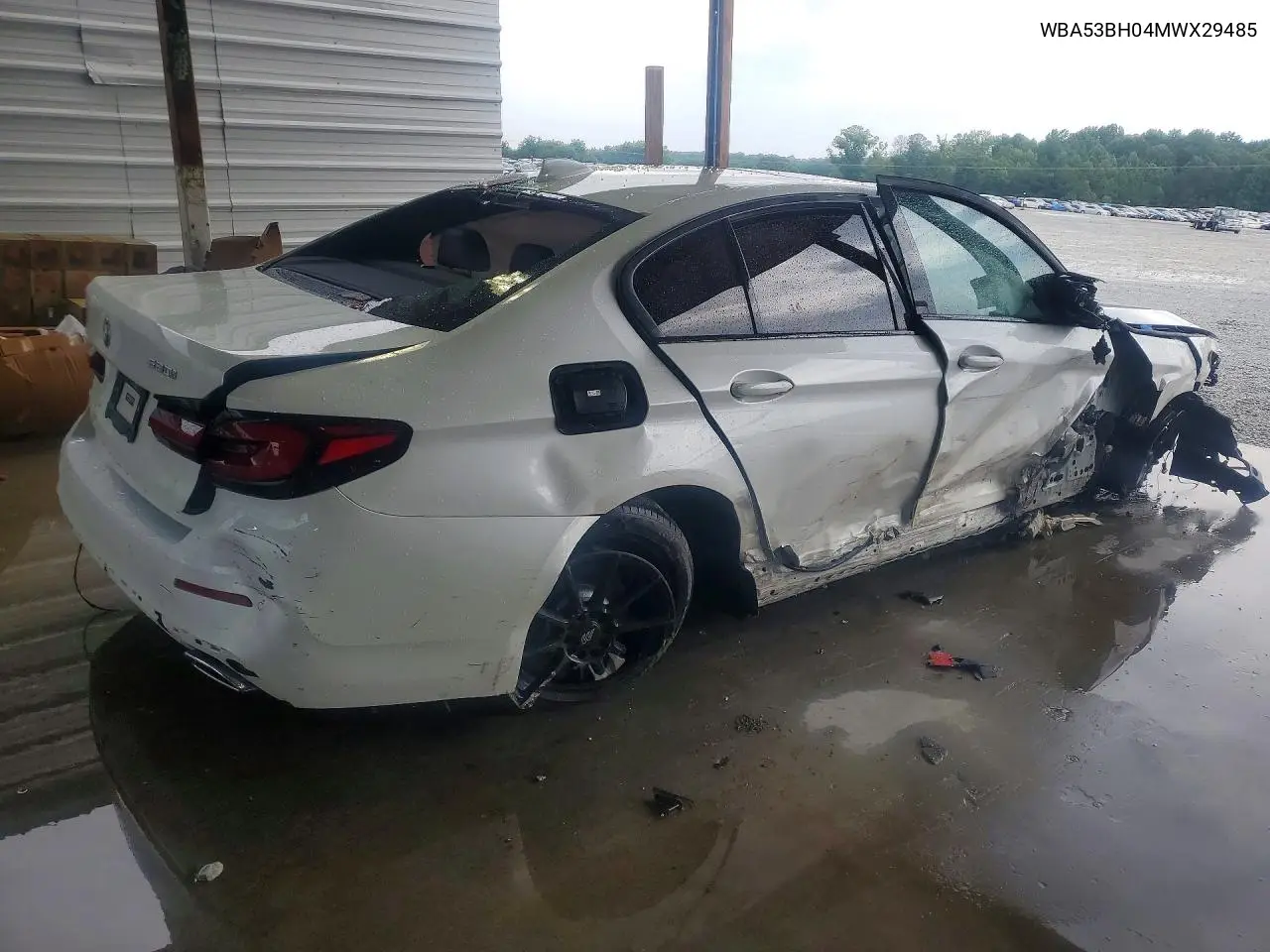 2021 BMW 5ER VIN WBA53BH04MWX29485 — фото 3