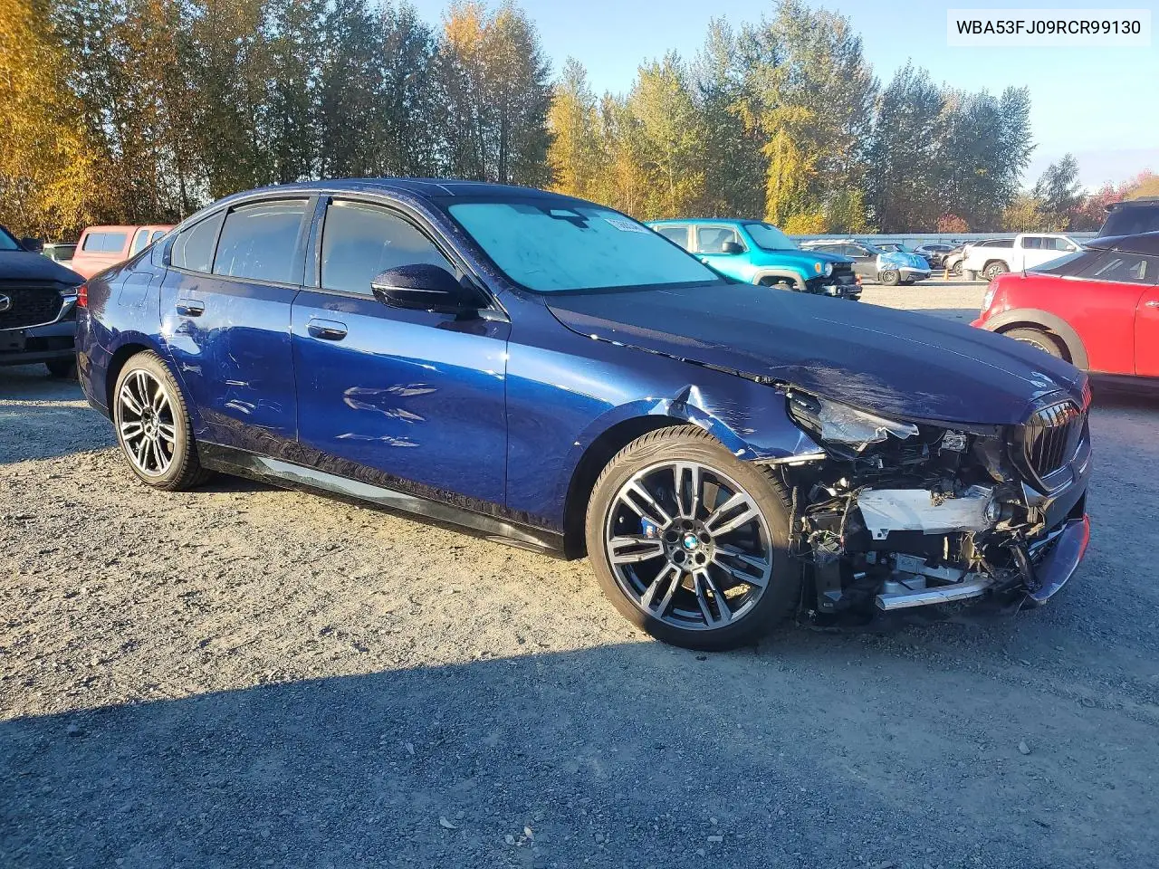 2024 BMW 5ER VIN WBA53FJ09RCR99130 — фото 4