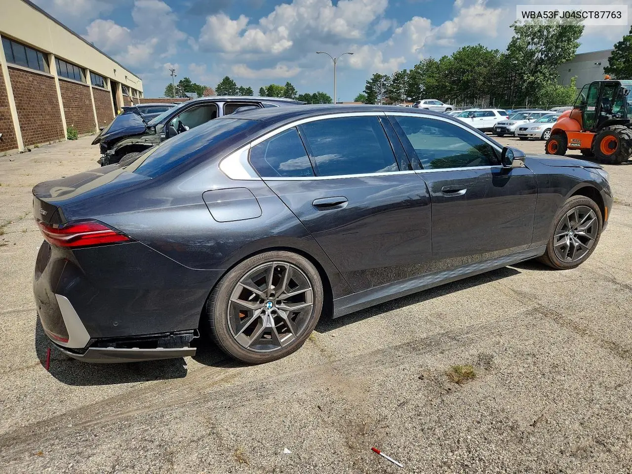 2025 BMW 5ER VIN WBA53FJ04SCT87763 — фото 3