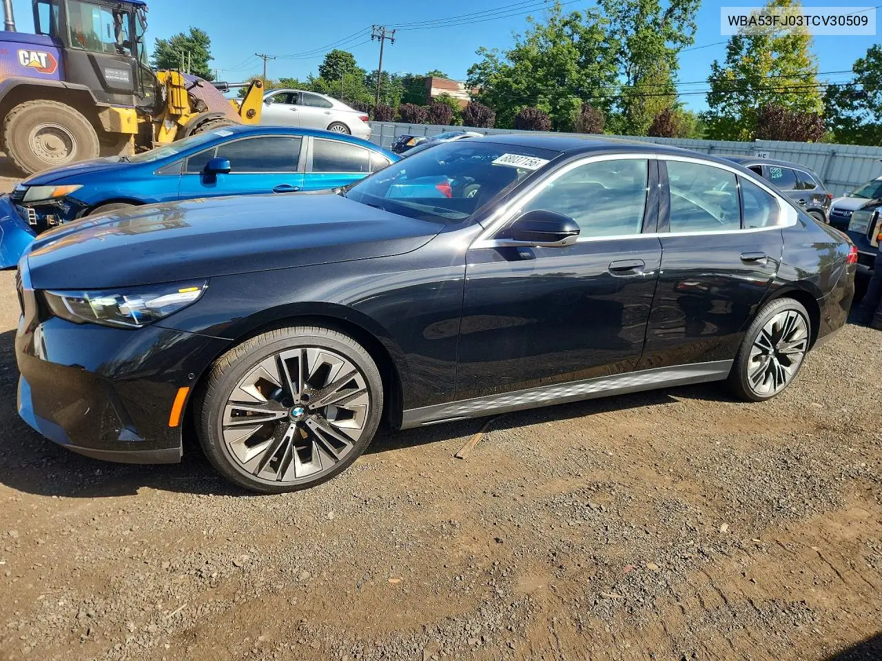 BMW 5ER 2026, VIN WBA53FJ03TCV30509
