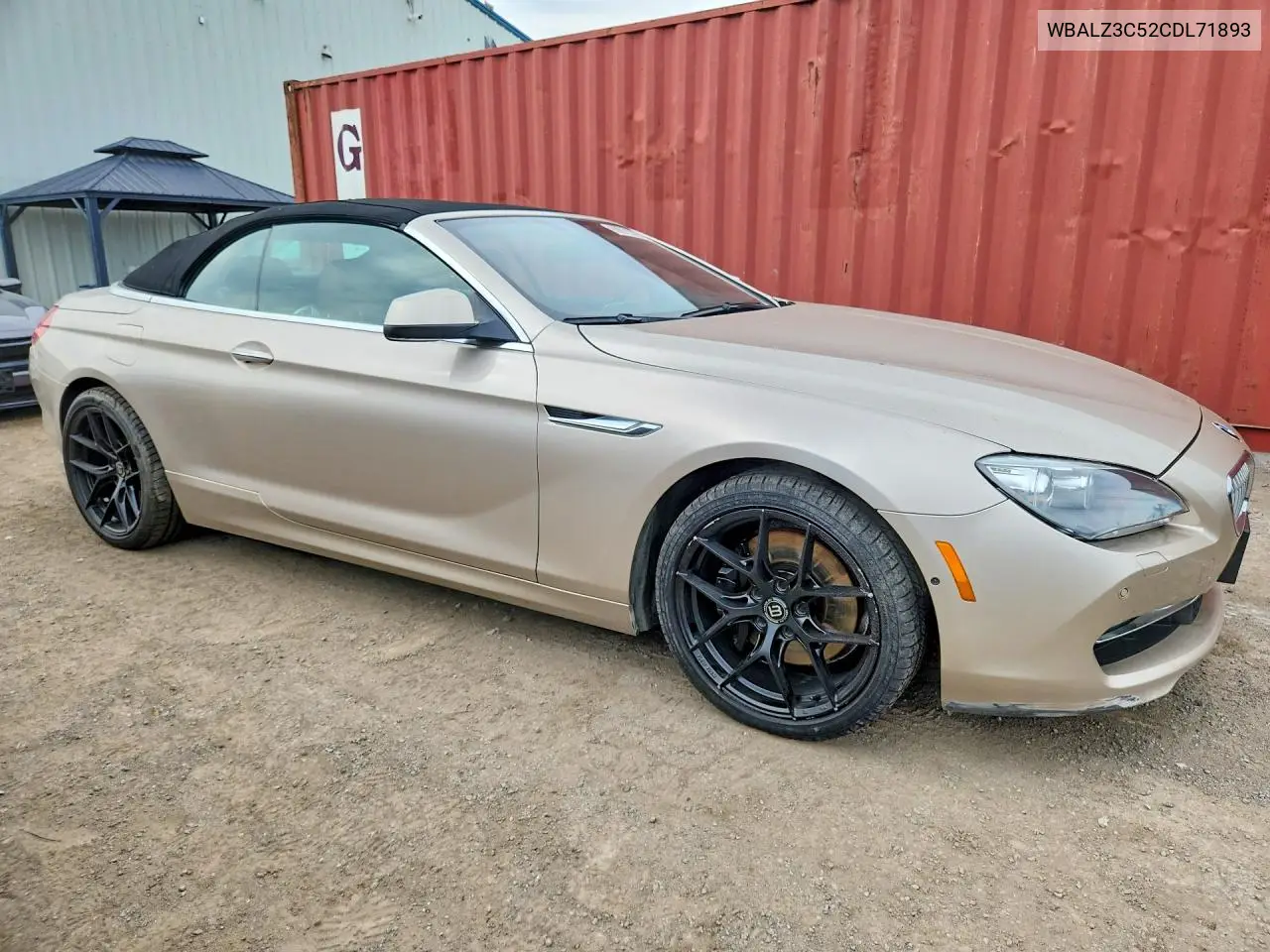 2012 BMW 6ER VIN WBALZ3C52CDL71893 — фото 4