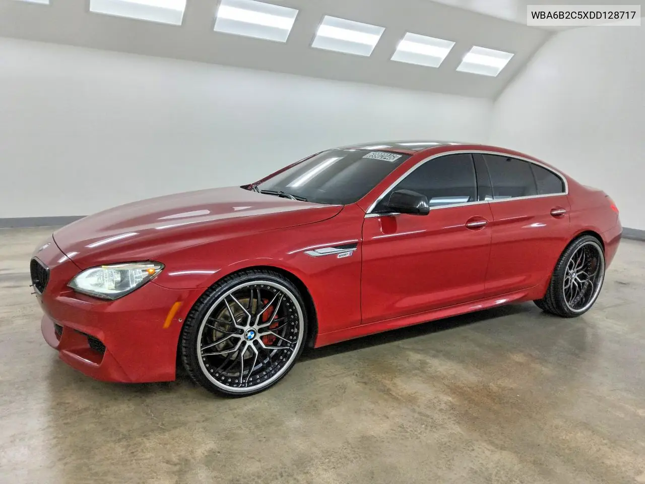 BMW 6ER 2013, VIN WBA6B2C5XDD128717