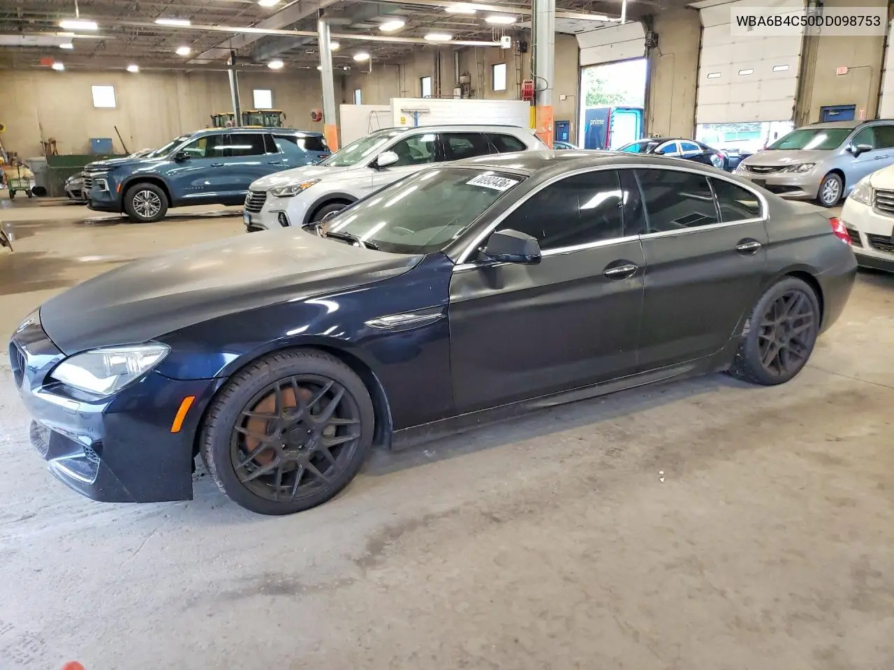 BMW 6ER 2013, VIN WBA6B4C50DD098753
