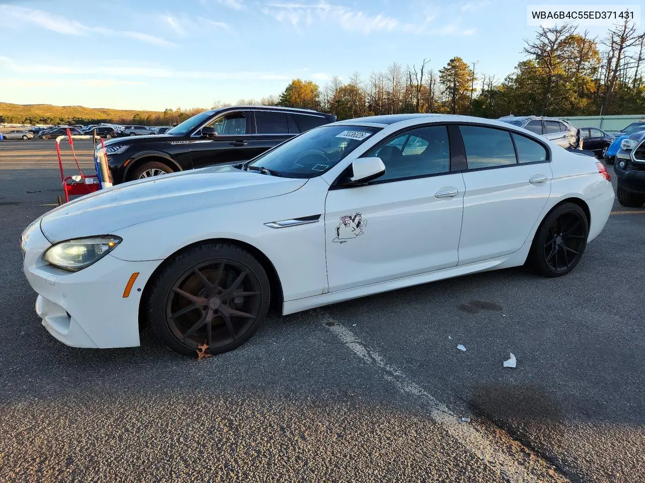 BMW 6ER 2014, VIN WBA6B4C55ED371431