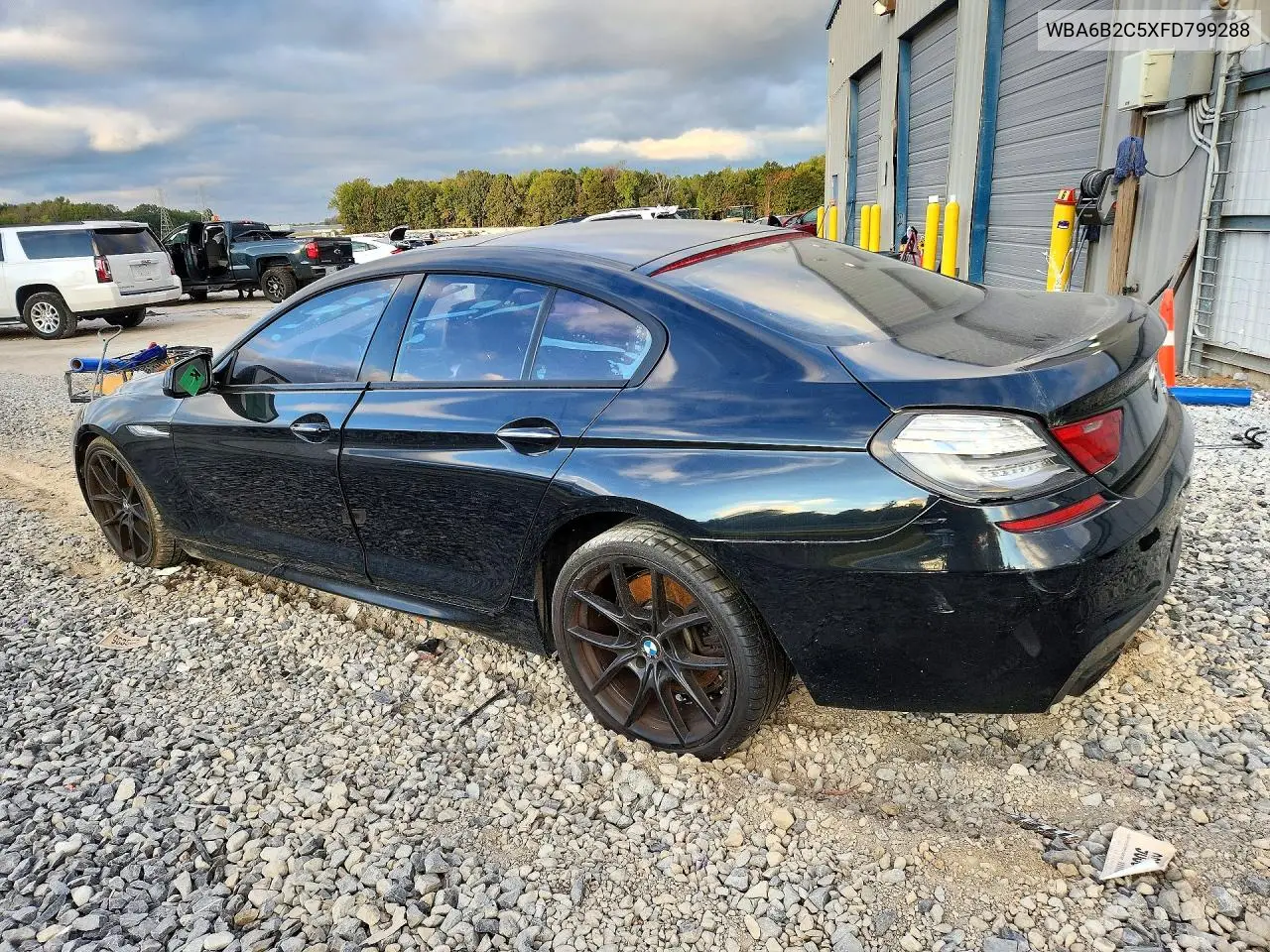 BMW 6ER 2015, VIN WBA6B2C5XFD799288