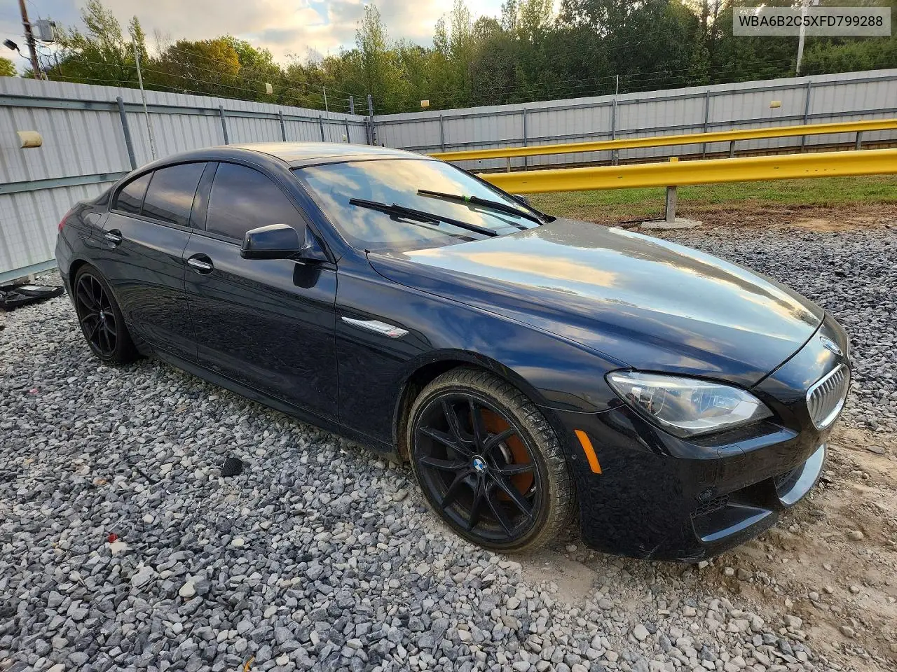 2015 BMW 6ER VIN WBA6B2C5XFD799288 — фото 4