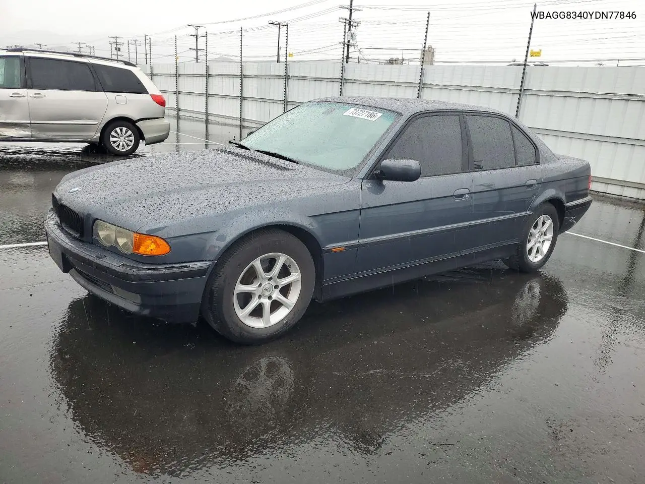 BMW 7ER 2000, VIN WBAGG8340YDN77846