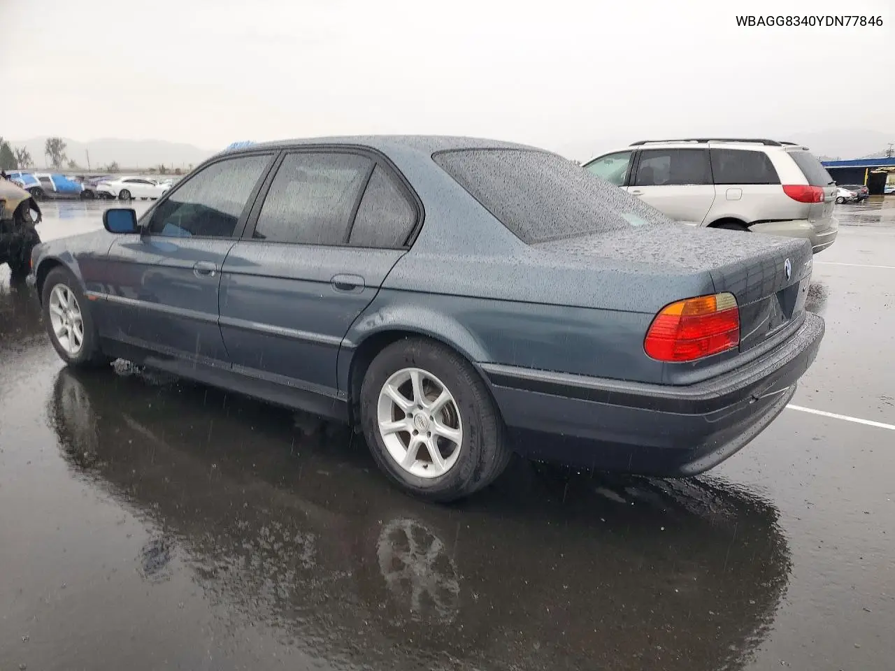 2000 BMW 7ER VIN WBAGG8340YDN77846 — фото 2