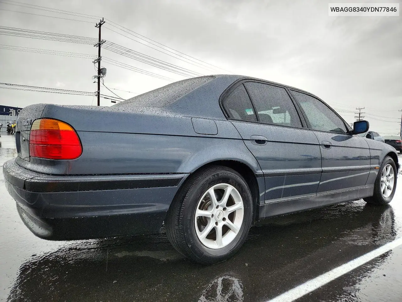 2000 BMW 7ER VIN WBAGG8340YDN77846 — фото 3