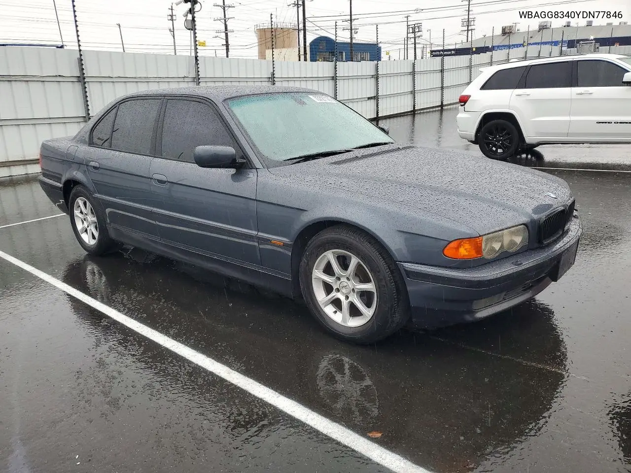2000 BMW 7ER VIN WBAGG8340YDN77846 — фото 4