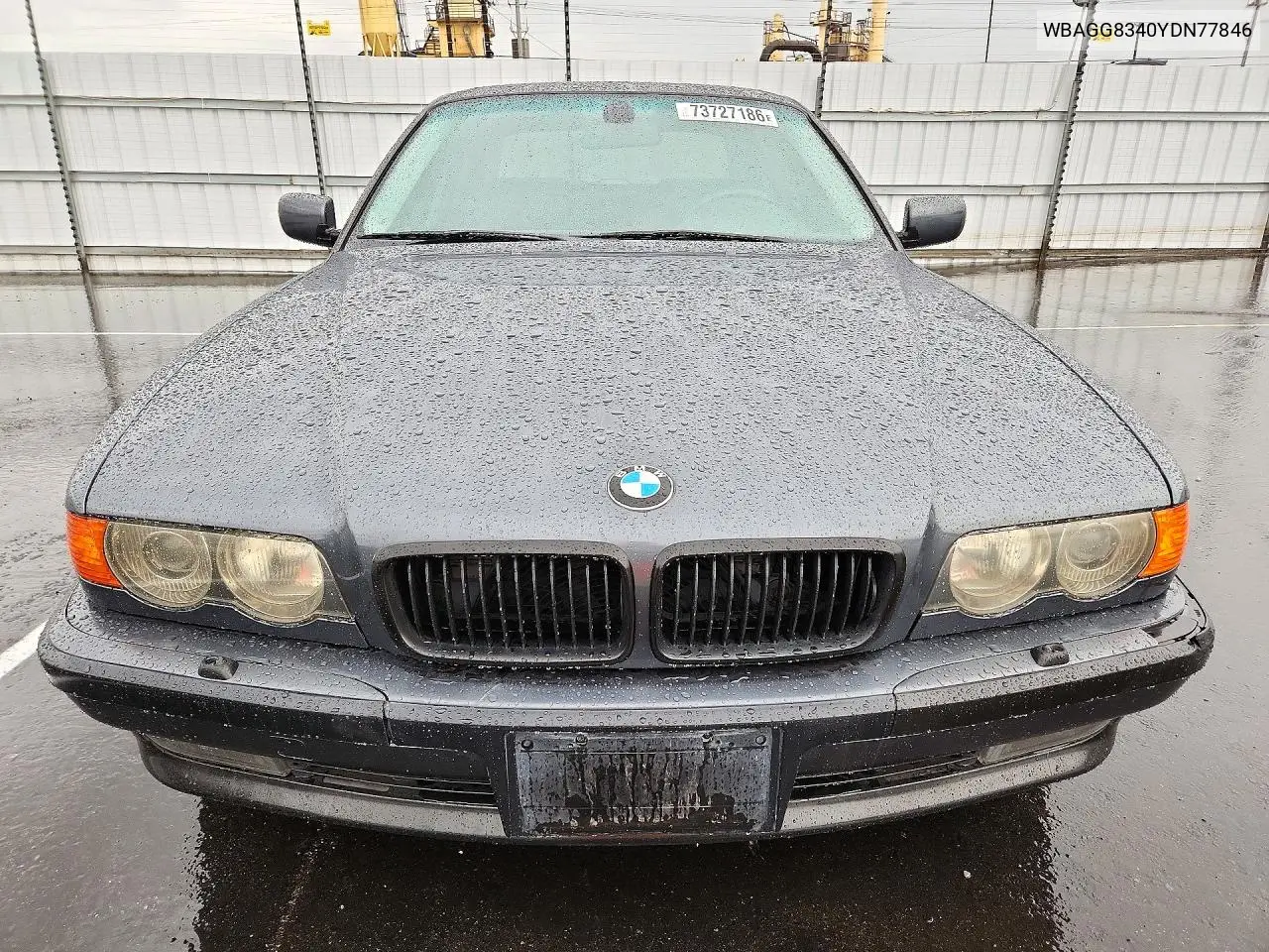 2000 BMW 7ER VIN WBAGG8340YDN77846 — фото 5
