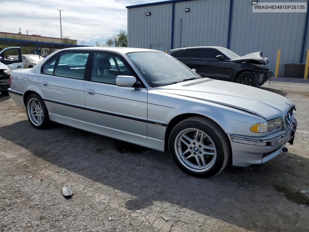 2001 BMW 7ER VIN WBAGH83481DP26135 — фото 4