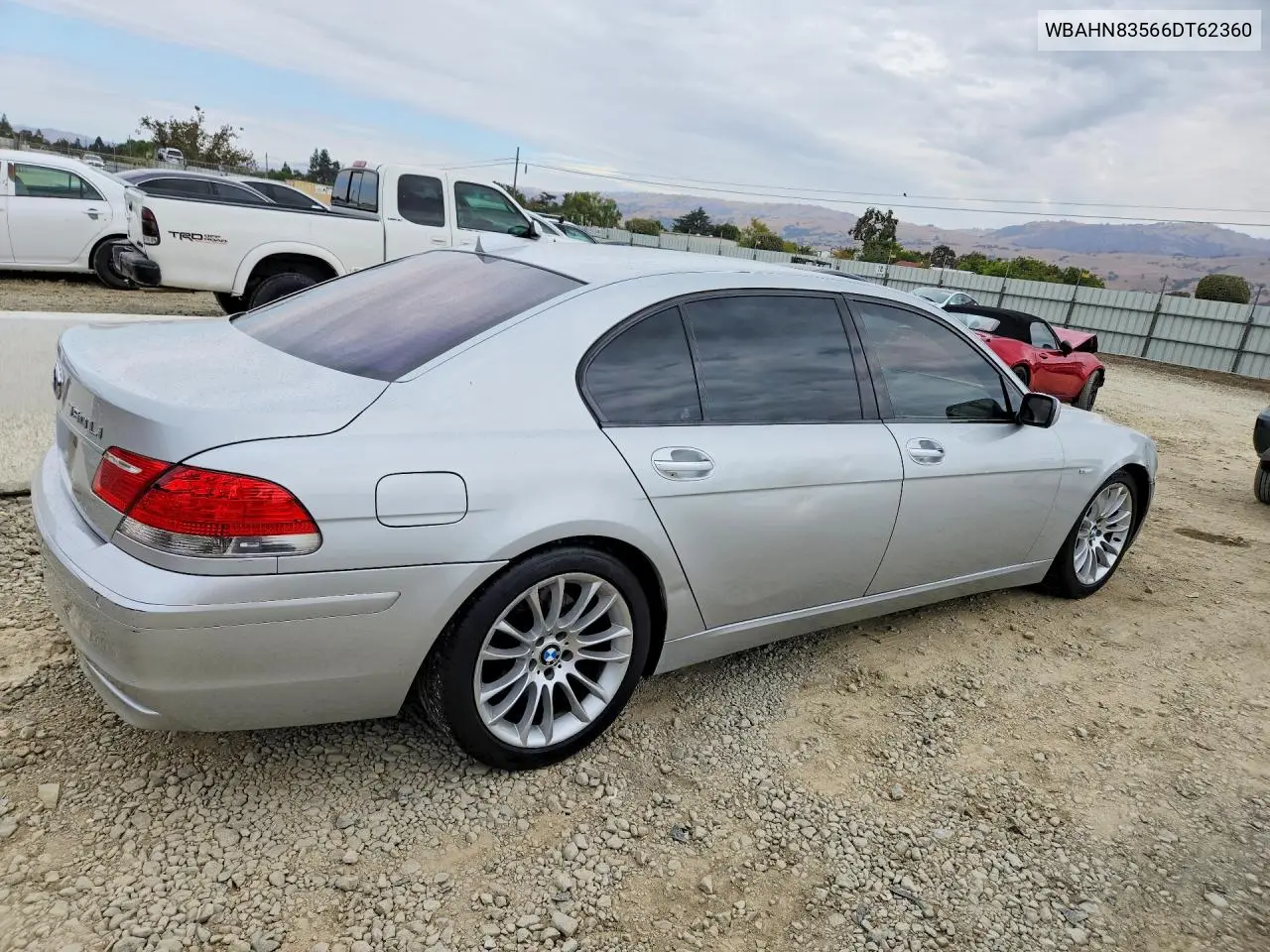 2006 BMW 7ER VIN WBAHN83566DT62360 — фото 3