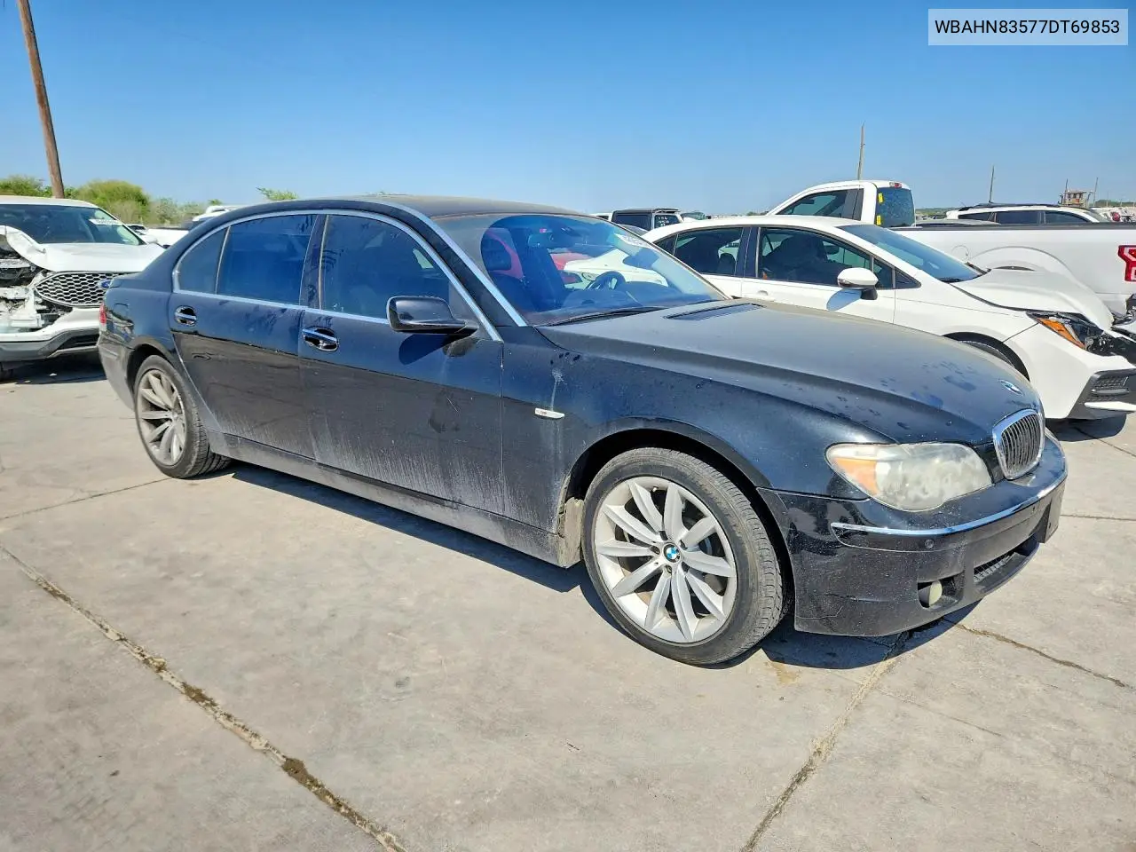 2007 BMW 7ER VIN WBAHN83577DT69853 — фото 4
