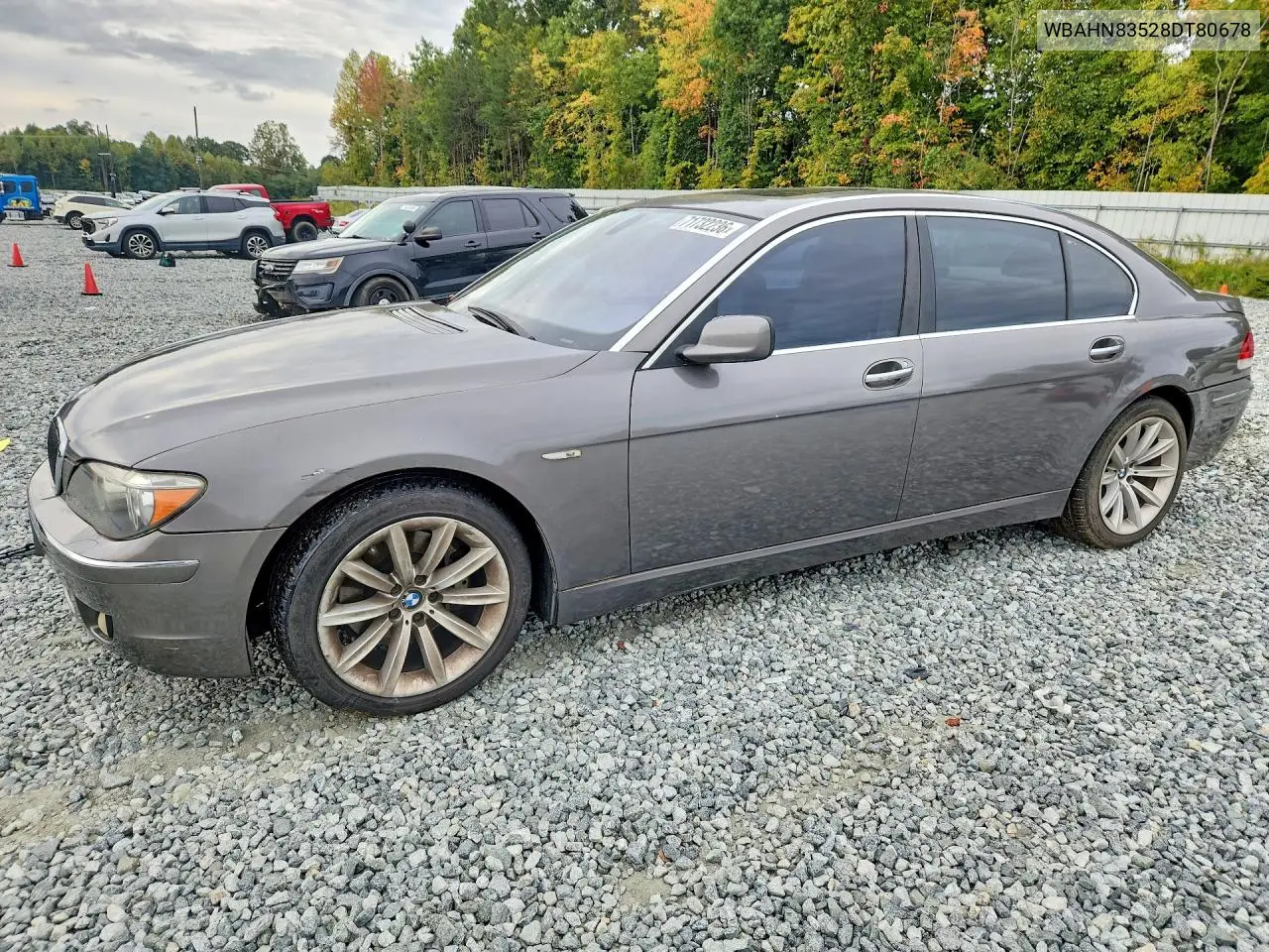 BMW 7ER 2008, VIN WBAHN83528DT80678