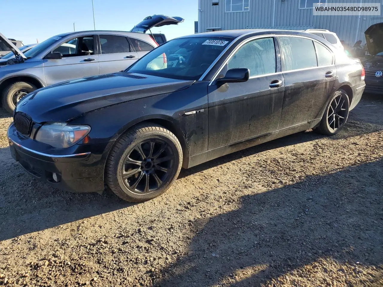 BMW 7ER 2008, VIN WBAHN03548DD98975