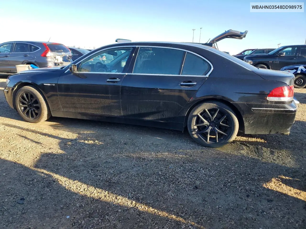 2008 BMW 7ER VIN WBAHN03548DD98975 — фото 2