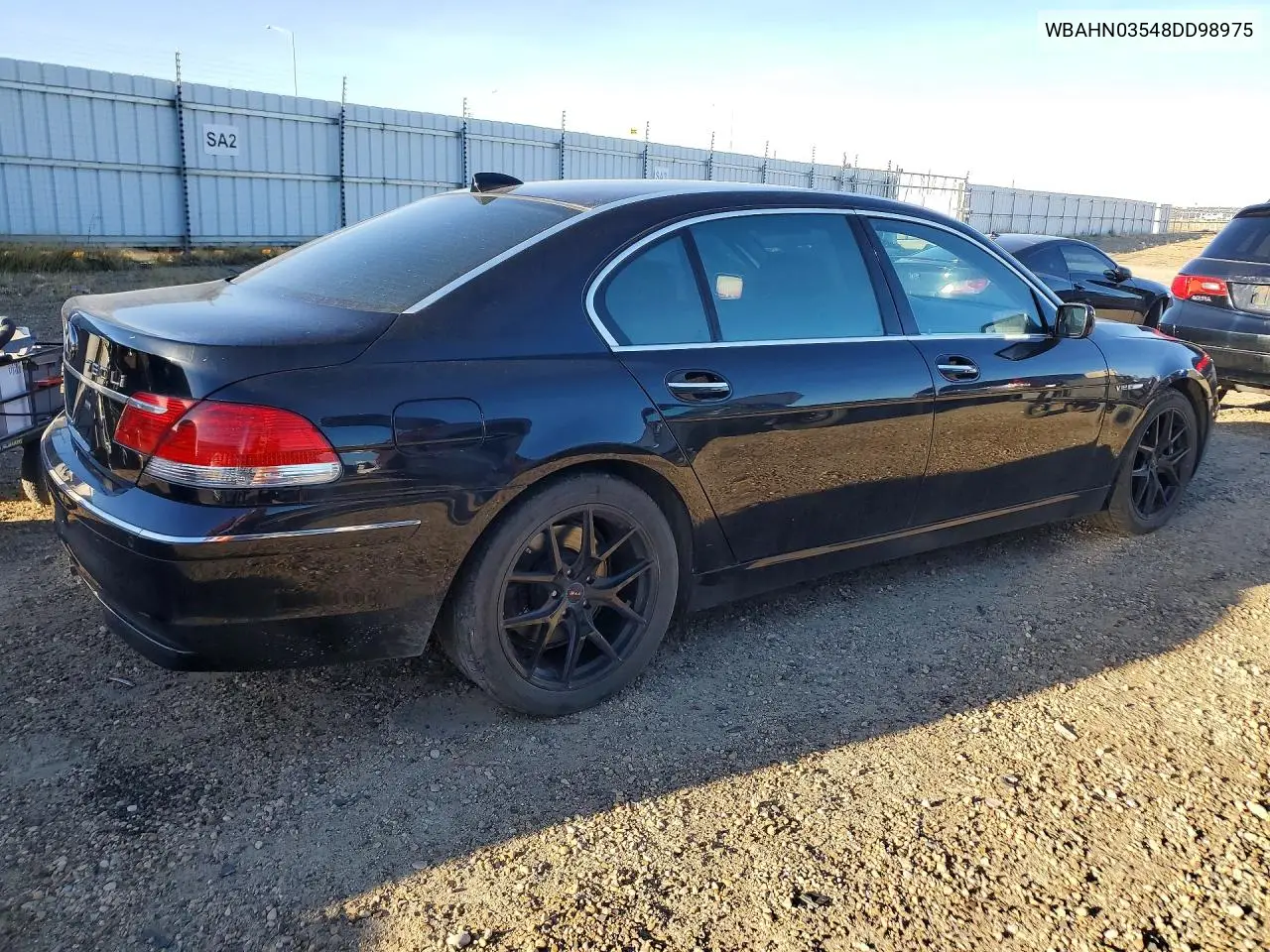 2008 BMW 7ER VIN WBAHN03548DD98975 — фото 3