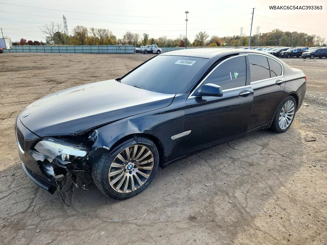 BMW 7ER 2010, VIN WBAKC6C54AC393363