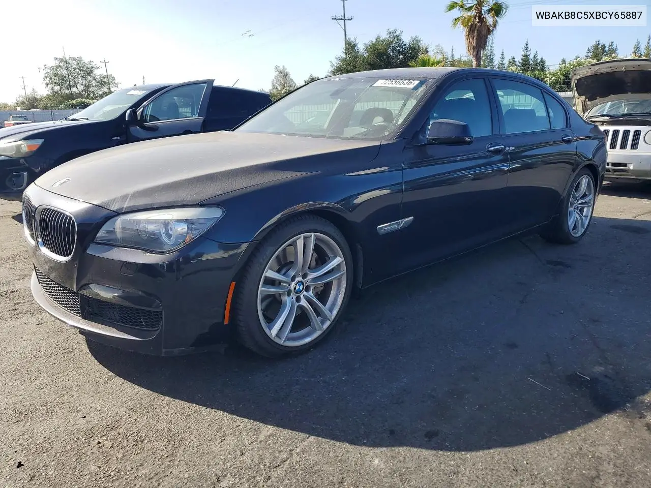 BMW 7ER 2011, VIN WBAKB8C5XBCY65887