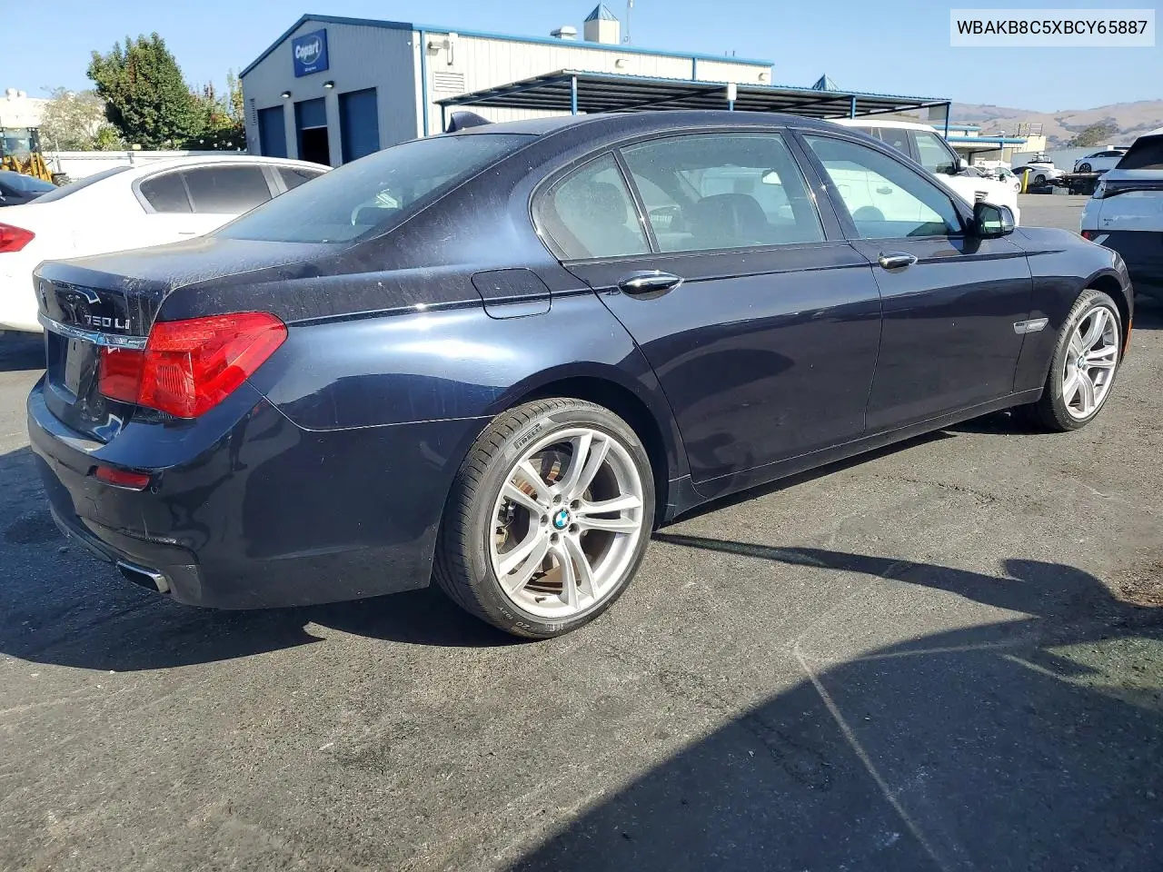 2011 BMW 7ER VIN WBAKB8C5XBCY65887 — фото 3