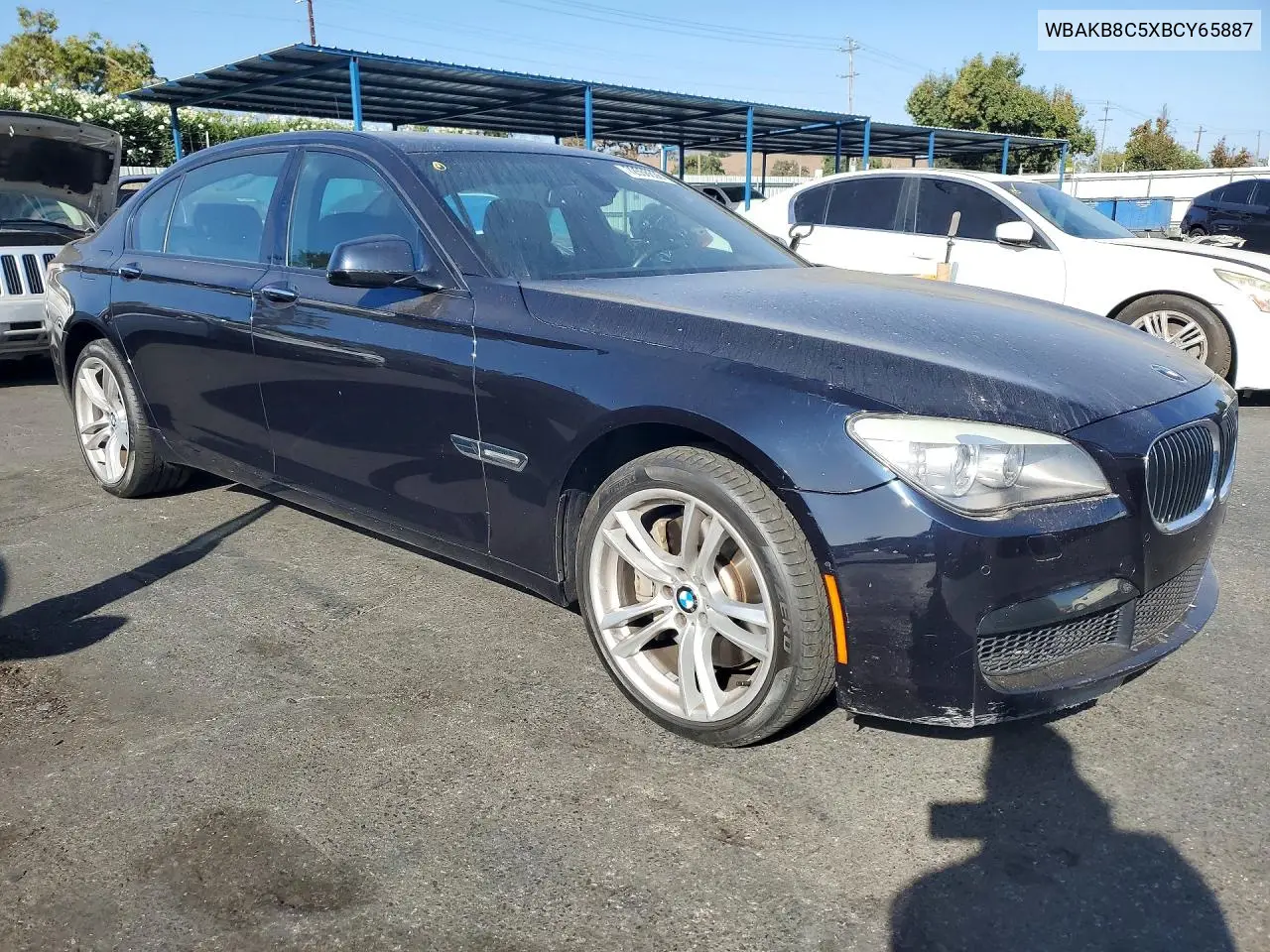 2011 BMW 7ER VIN WBAKB8C5XBCY65887 — фото 4