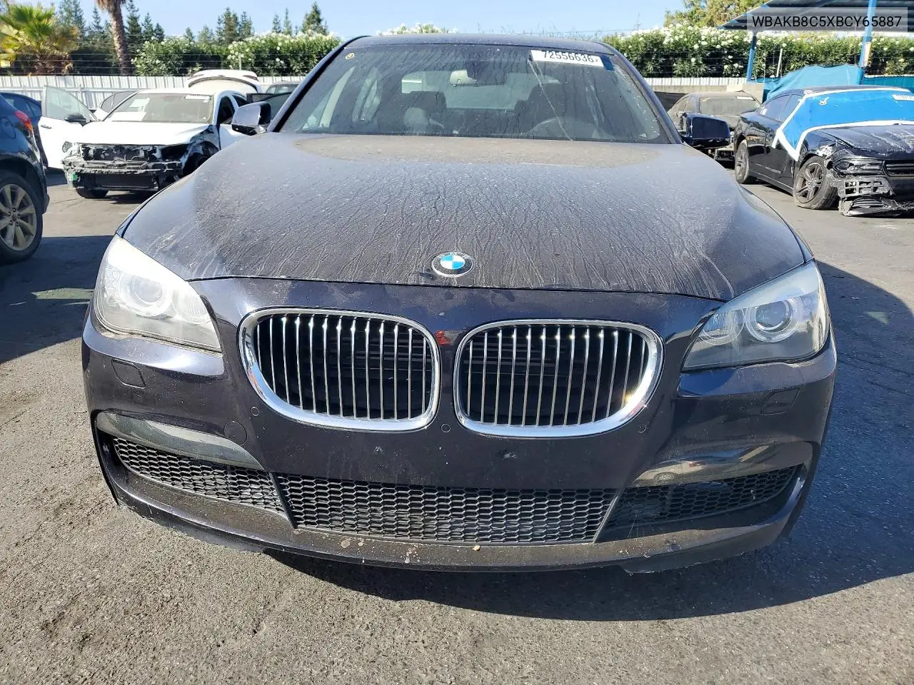 2011 BMW 7ER VIN WBAKB8C5XBCY65887 — фото 5