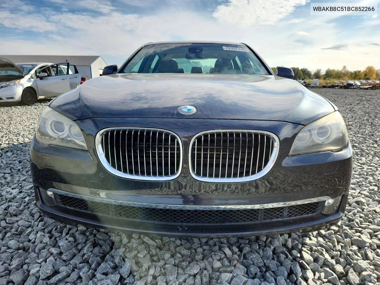2011 BMW 7ER VIN WBAKB8C51BC852266 — фото 5