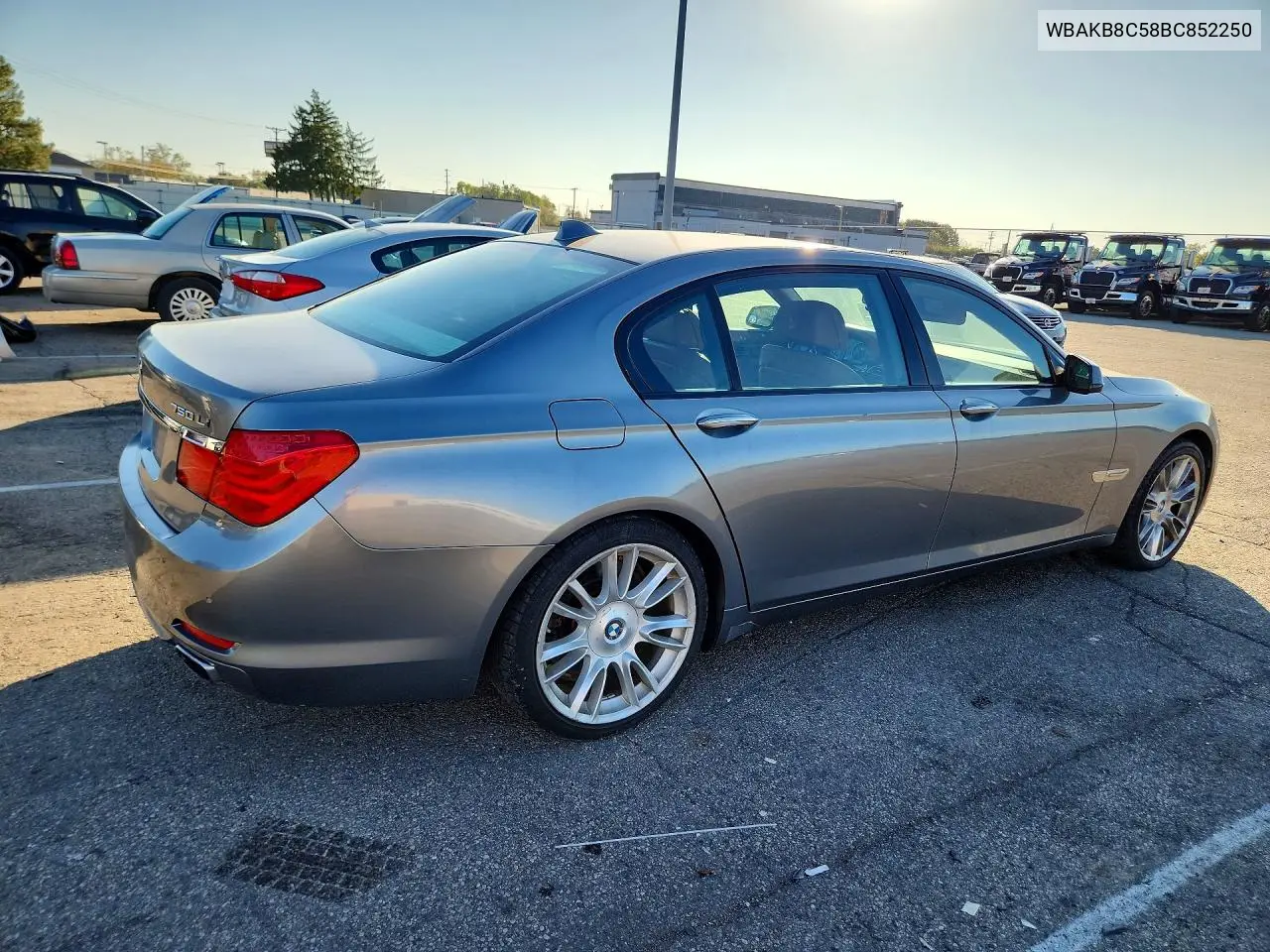 2011 BMW 7ER VIN WBAKB8C58BC852250 — фото 3