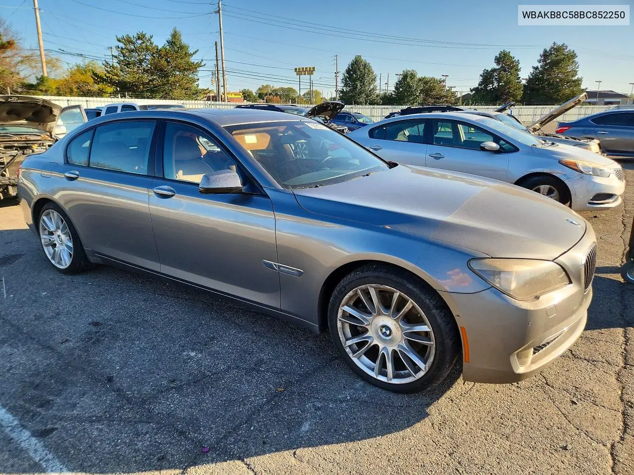 2011 BMW 7ER VIN WBAKB8C58BC852250 — фото 4
