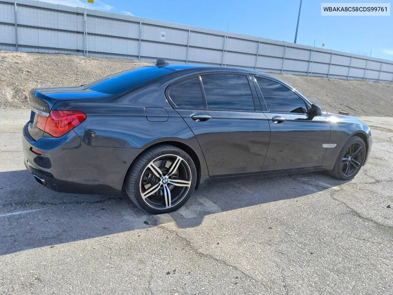 2012 BMW 7ER VIN WBAKA8C58CDS99761 — фото 3