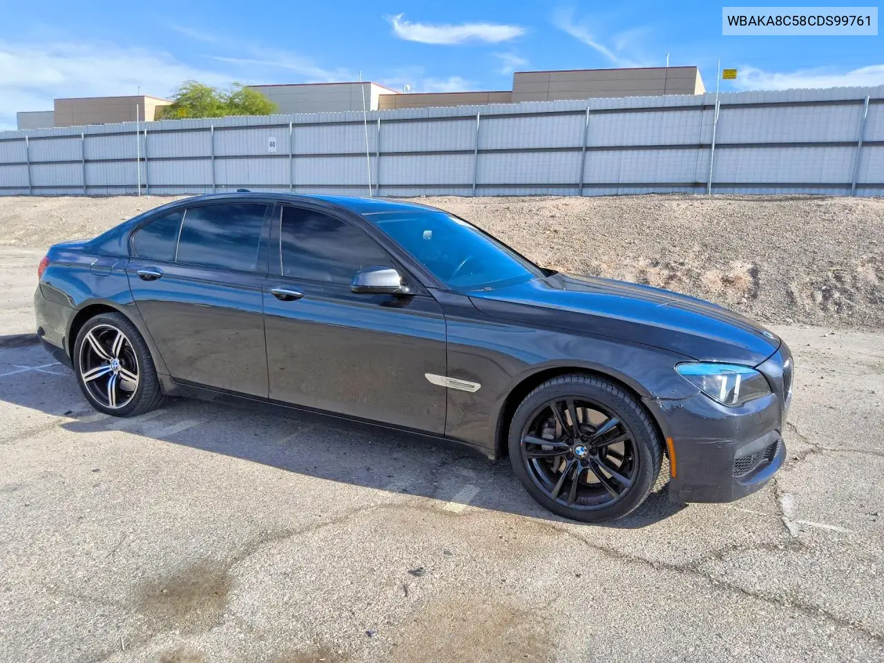 2012 BMW 7ER VIN WBAKA8C58CDS99761 — фото 4