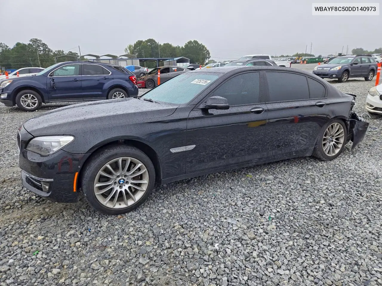 BMW 7ER 2013, VIN WBAYF8C50DD140973