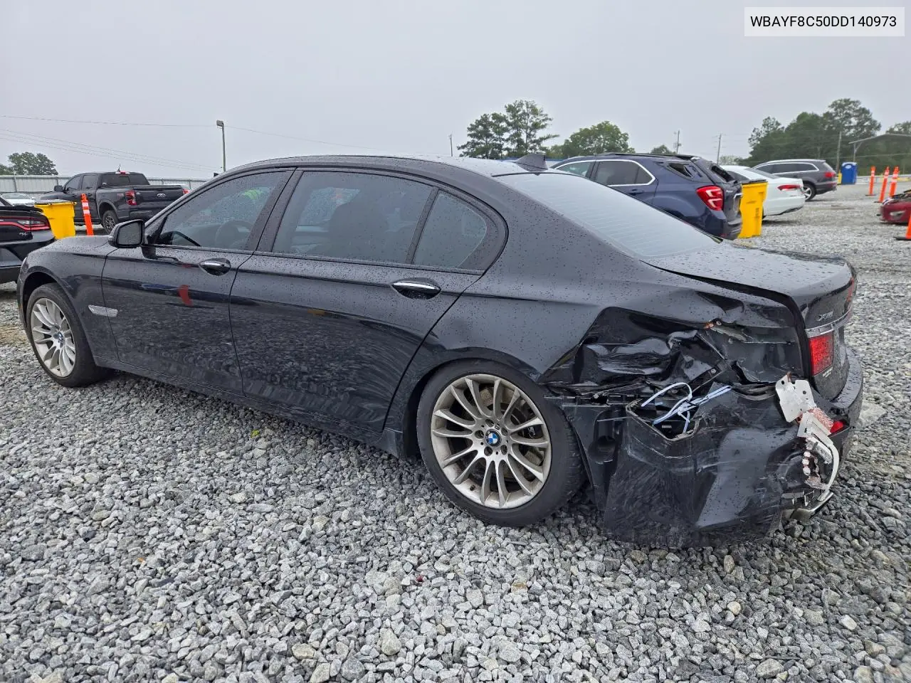 2013 BMW 7ER VIN WBAYF8C50DD140973 — фото 2
