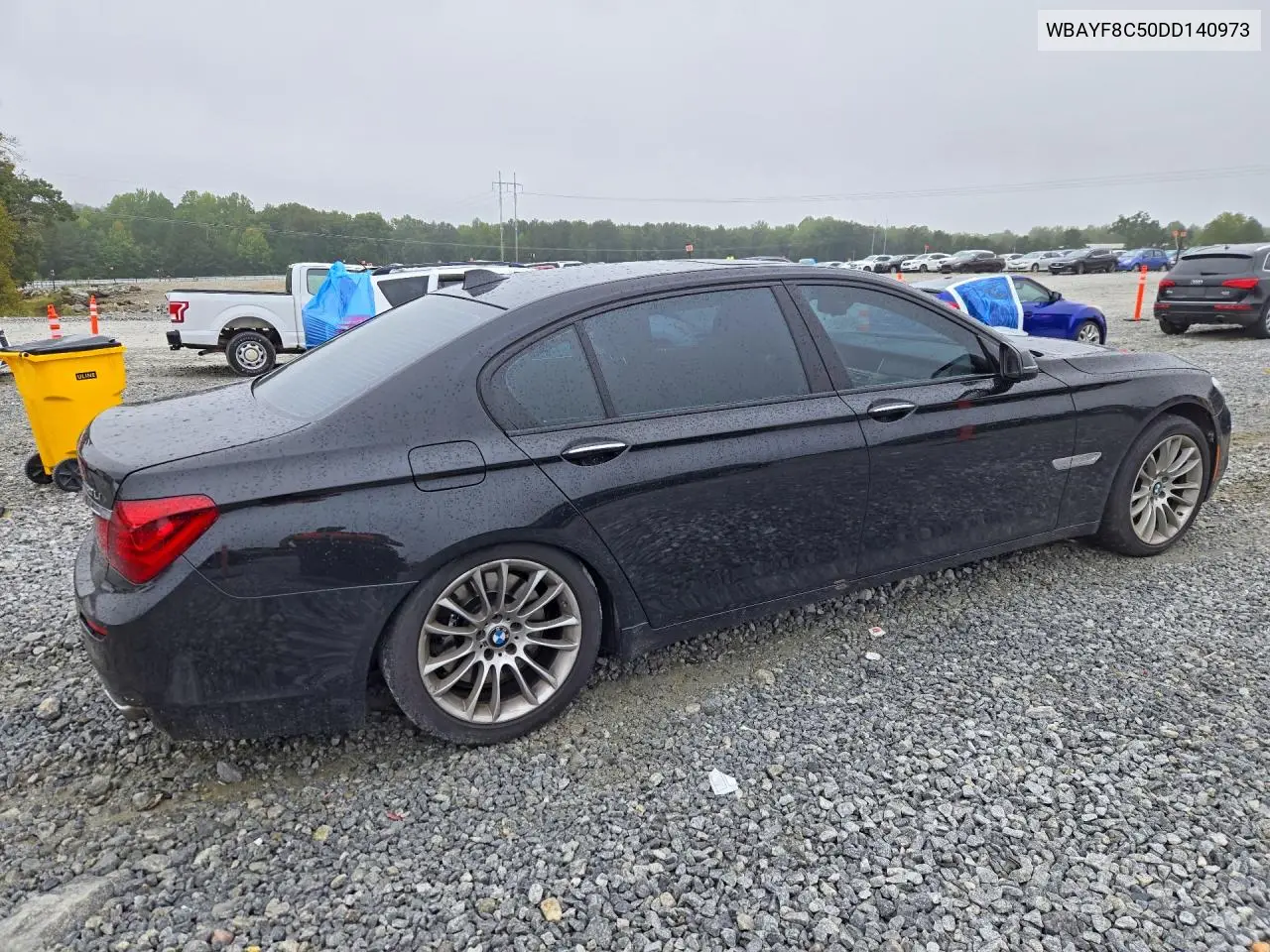 2013 BMW 7ER VIN WBAYF8C50DD140973 — фото 3