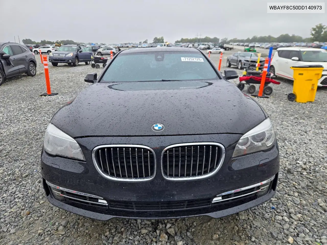 2013 BMW 7ER VIN WBAYF8C50DD140973 — фото 5