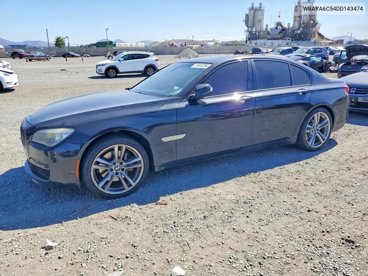 BMW 7ER 2013, VIN WBAYA6C54DD143474