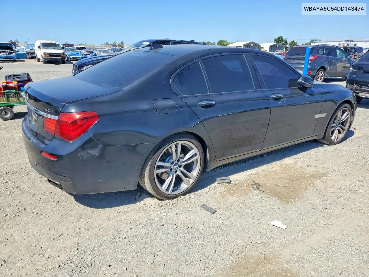 2013 BMW 7ER VIN WBAYA6C54DD143474 — фото 3