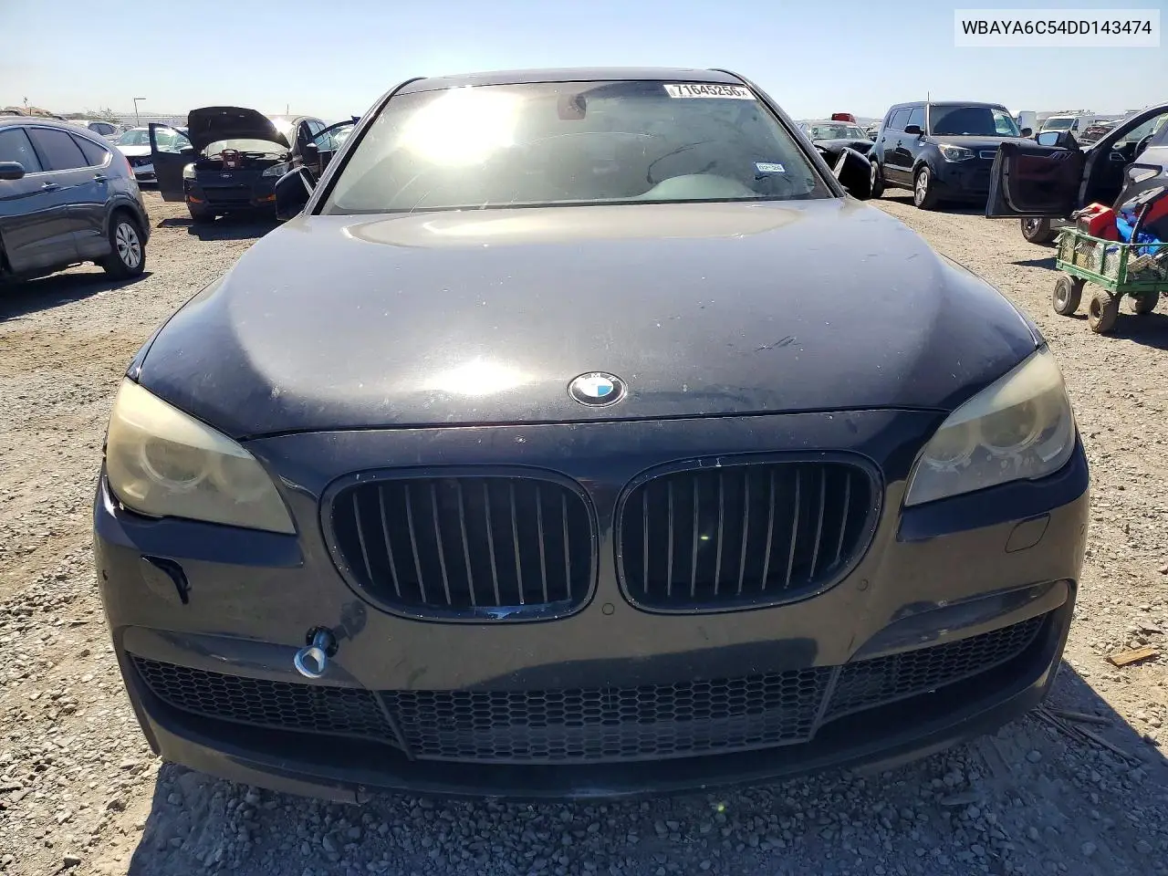 2013 BMW 7ER VIN WBAYA6C54DD143474 — фото 5
