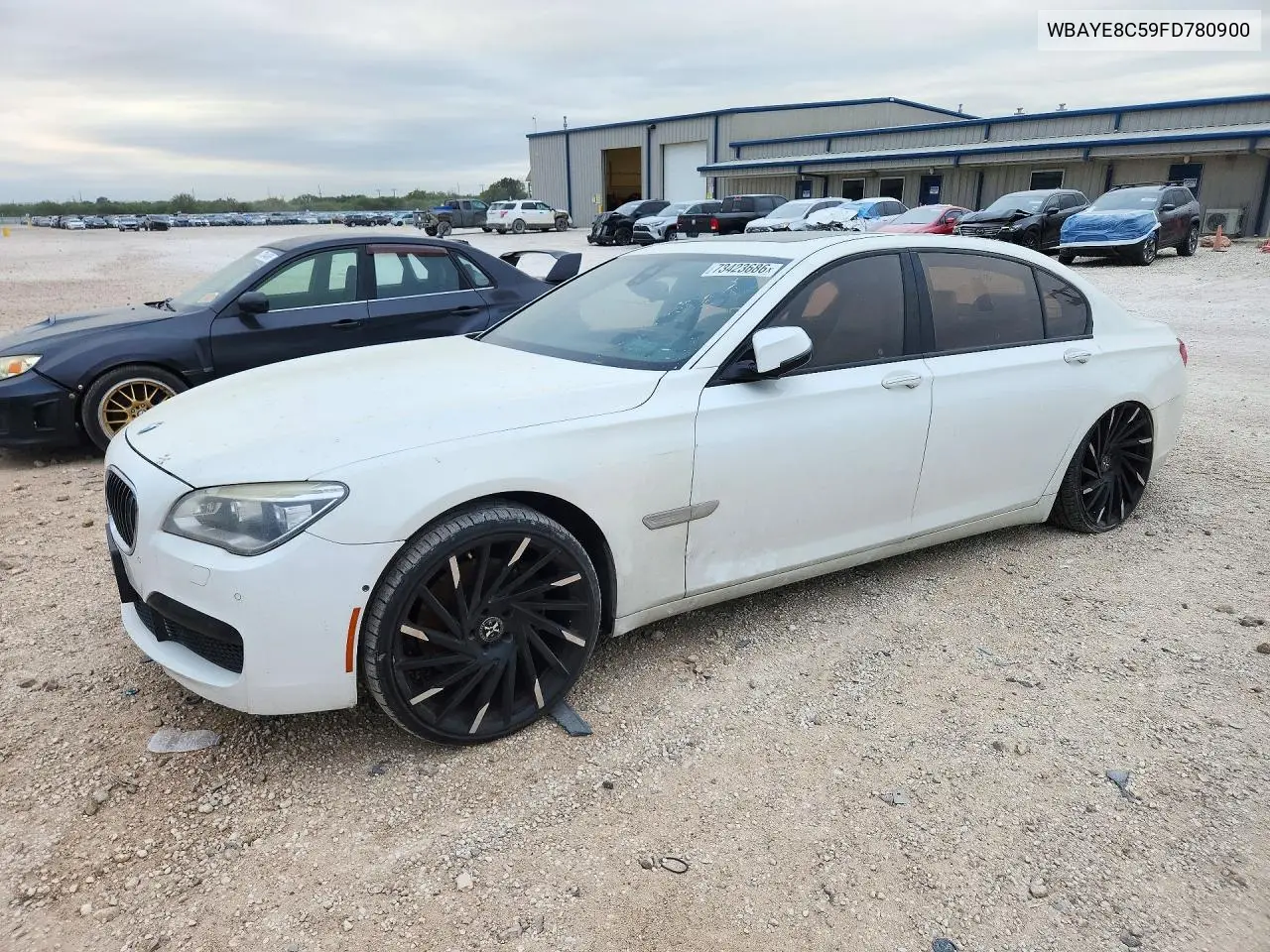 BMW 7ER 2015, VIN WBAYE8C59FD780900