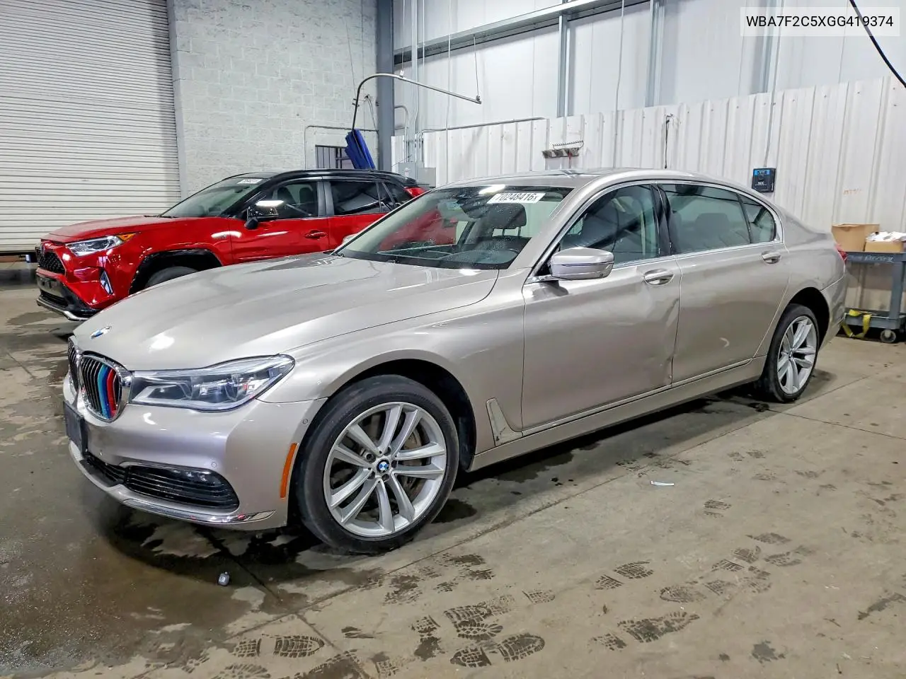 BMW 7ER 2016, VIN WBA7F2C5XGG419374