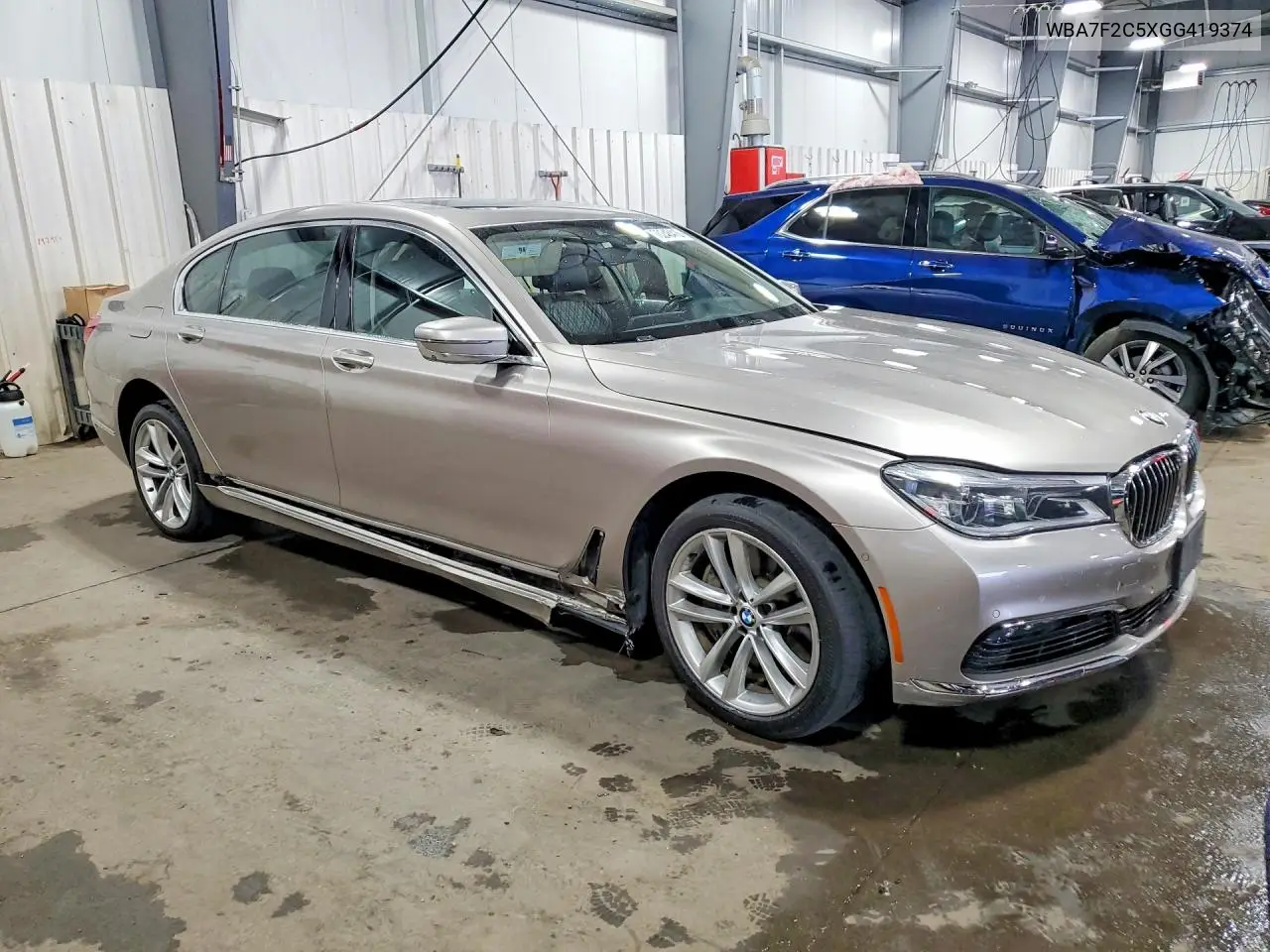 2016 BMW 7ER VIN WBA7F2C5XGG419374 — фото 4