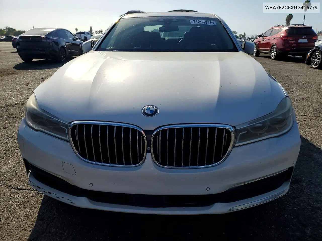 2016 BMW 7ER VIN WBA7F2C5XGG416779 — фото 5