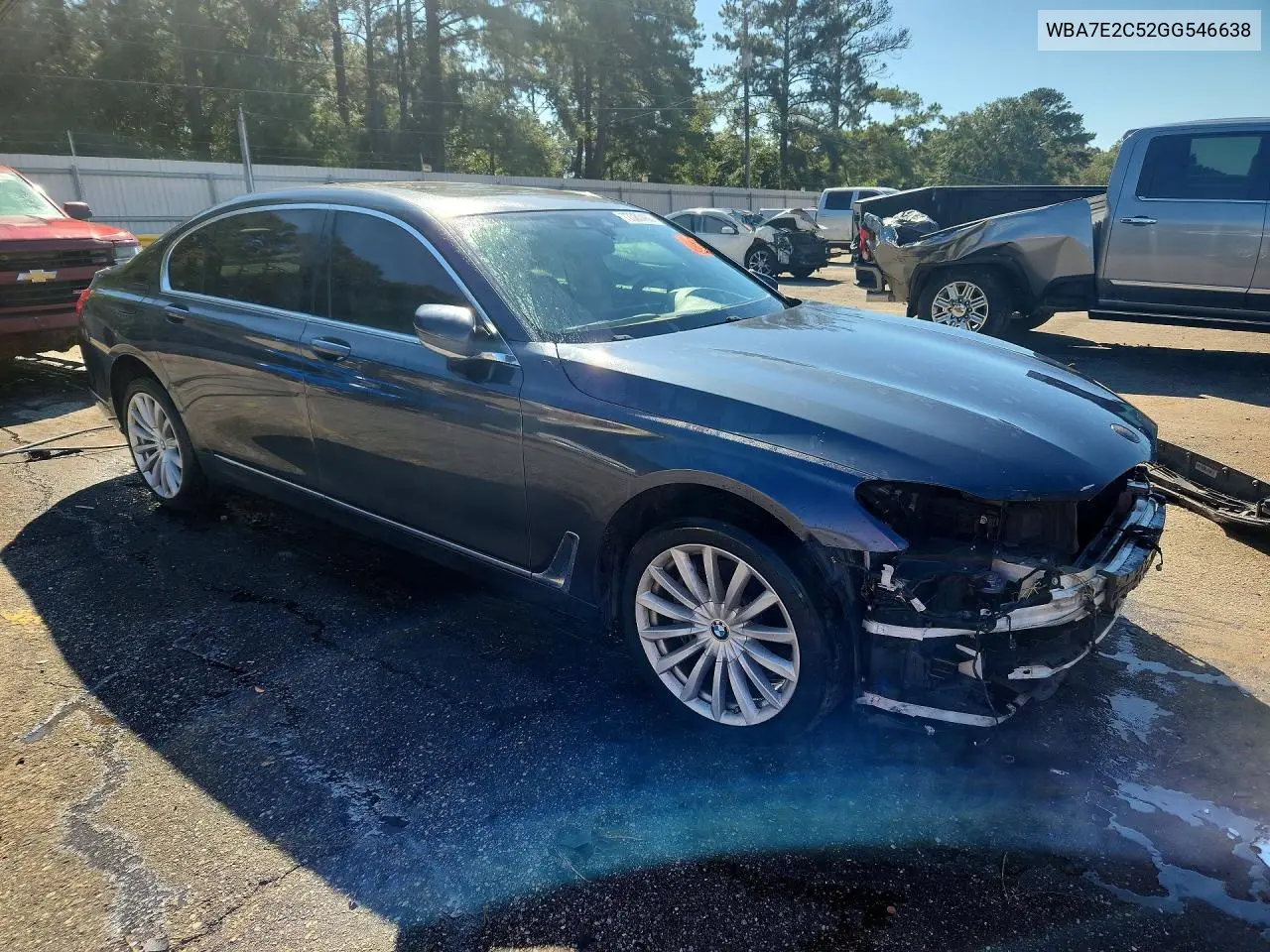 2016 BMW 7ER VIN WBA7E2C52GG546638 — фото 4